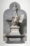 Monument to Philip Carteret in the North Nave Aisle of Westminster Abbey, London, C1750-null-Laminated Giclee Print