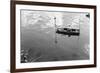 Fisher On The Seine, Paris-Jules Dortes-Framed Giclee Print