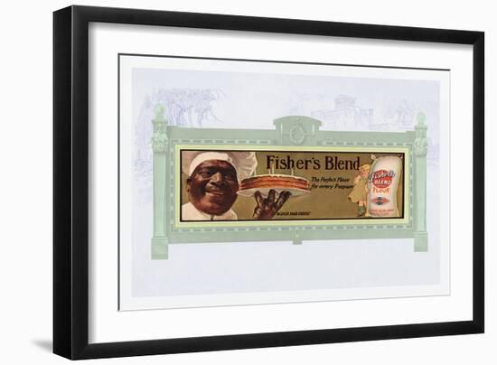 Fisher's Blend Flour-null-Framed Art Print