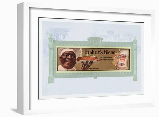 Fisher's Blend Flour-null-Framed Art Print