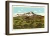 Fisher's Peak, Colorado-null-Framed Art Print