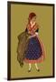 Fisher Woman from Nice-Elizabeth Whitney Moffat-Framed Art Print