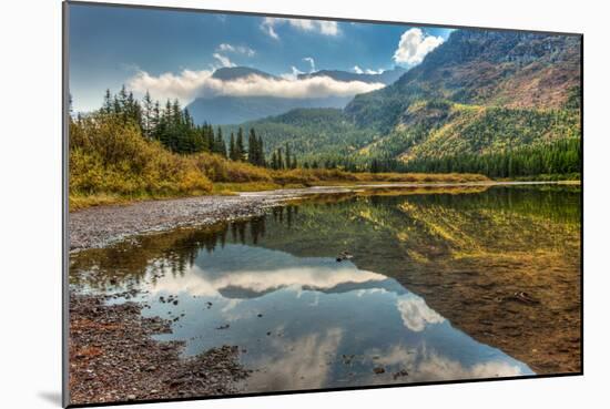 Fishercap Lake, Glacier NP, Near Kalispell and Many Glacier, Montana-Howie Garber-Mounted Photographic Print