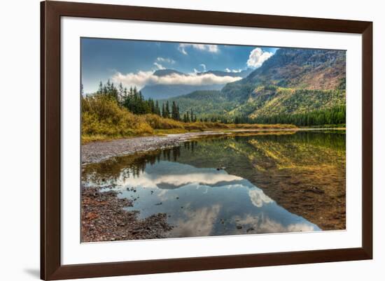 Fishercap Lake, Glacier NP, Near Kalispell and Many Glacier, Montana-Howie Garber-Framed Photographic Print