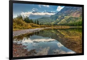 Fishercap Lake, Glacier NP, Near Kalispell and Many Glacier, Montana-Howie Garber-Framed Photographic Print