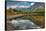 Fishercap Lake, Glacier NP, Near Kalispell and Many Glacier, Montana-Howie Garber-Framed Stretched Canvas