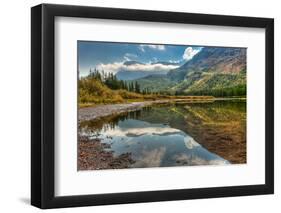 Fishercap Lake, Glacier NP, Near Kalispell and Many Glacier, Montana-Howie Garber-Framed Photographic Print