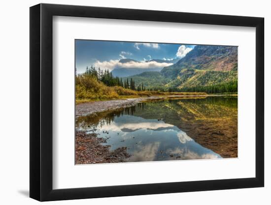 Fishercap Lake, Glacier NP, Near Kalispell and Many Glacier, Montana-Howie Garber-Framed Photographic Print