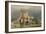 Fisherfolk on a Beach, a Storm Approaching-Richard Parkes Bonington-Framed Giclee Print