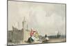 Fisherfolk on the Beach-Richard Parkes Bonington-Mounted Giclee Print