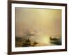 Fisherfolk on the Seashore, The Bay of Naples-Ivan Konstantinovich Aivazovsky-Framed Giclee Print