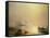 Fisherfolk on the Seashore, The Bay of Naples-Ivan Konstantinovich Aivazovsky-Framed Stretched Canvas