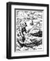 Fisherman, 16th Century-Jost Amman-Framed Giclee Print