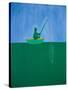 Fisherman;1998,(oil on linen)-Cristina Rodriguez-Stretched Canvas