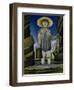 Fisherman Among the Rocks, 1906-Niko Pirosmani-Framed Giclee Print