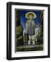 Fisherman Among the Rocks, 1906-Niko Pirosmani-Framed Giclee Print