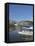 Fisherman and Floatplane, Takahula Lake, Alaska, USA-Hugh Rose-Framed Stretched Canvas