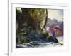 Fisherman and Stream, 1920-George Wesley Bellows-Framed Giclee Print