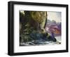 Fisherman and Stream, 1920-George Wesley Bellows-Framed Giclee Print