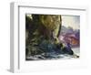 Fisherman and Stream, 1920-George Wesley Bellows-Framed Giclee Print