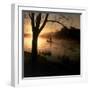 Fisherman at Dawn-null-Framed Photographic Print