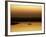 Fisherman at Sunset on the Chobe River, Botswana-Nigel Pavitt-Framed Photographic Print