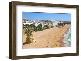 Fisherman Beach, Albufeira, Algarve, Portugal, Europe-G&M Therin-Weise-Framed Photographic Print