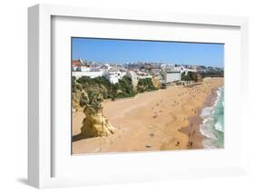 Fisherman Beach, Albufeira, Algarve, Portugal, Europe-G&M Therin-Weise-Framed Photographic Print