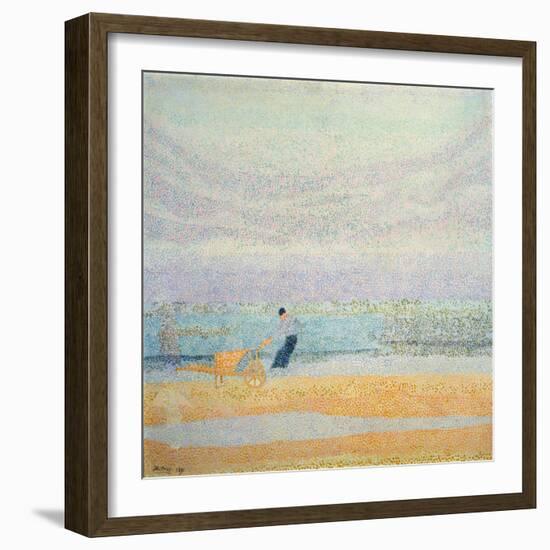 Fisherman Catching Mussels, 1891-Jan Toorop-Framed Giclee Print