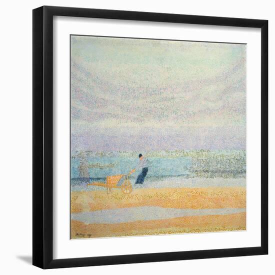 Fisherman Catching Mussels, 1891-Jan Toorop-Framed Giclee Print