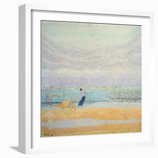 Fisherman Catching Mussels, 1891-Jan Toorop-Framed Giclee Print