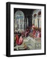 Fisherman Giving the Ring to the Doge of Venice-Paris Bordone-Framed Giclee Print