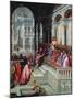 Fisherman Giving the Ring to the Doge of Venice-Paris Bordone-Mounted Giclee Print