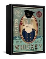 Fisherman III Old Salt Whiskey-Ryan Fowler-Framed Stretched Canvas