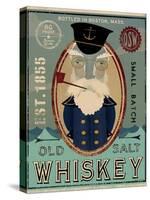 Fisherman III Old Salt Whiskey-Ryan Fowler-Stretched Canvas