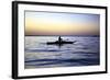 Fisherman in a Papyrus Boat, Lake Tana, Ethiopia, Africa-Simon Montgomery-Framed Photographic Print