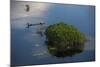 Fisherman in Conservancy. West Demerara Conservancy, West of Georgetown, Guyana-Pete Oxford-Mounted Photographic Print
