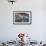 Fisherman in Fishing Boat in Amalfi Harbour-Eleanor Scriven-Framed Photographic Print displayed on a wall