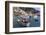 Fisherman in Fishing Boat in Amalfi Harbour-Eleanor Scriven-Framed Photographic Print