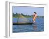 Fisherman, Inle Lake, Shan State, Myanmar (Burma), Asia-Sergio Pitamitz-Framed Photographic Print