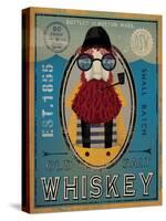 Fisherman IV Old Salt Whiskey-Ryan Fowler-Stretched Canvas