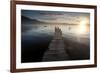 Fisherman, Lago Atitlan, Guatemala, Central America-Colin Brynn-Framed Photographic Print