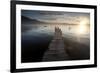 Fisherman, Lago Atitlan, Guatemala, Central America-Colin Brynn-Framed Photographic Print