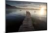 Fisherman, Lago Atitlan, Guatemala, Central America-Colin Brynn-Mounted Photographic Print