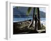 Fisherman, Maracas Bay, Northern Coast, Trinidad, West Indies, Central America-Aaron McCoy-Framed Photographic Print