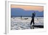 Fisherman on Inle Lake, Shan State, Myanmar (Burma), Asia-Tuul-Framed Photographic Print