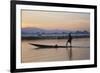 Fisherman on Inle Lake, Shan State, Myanmar (Burma), Asia-Tuul-Framed Photographic Print