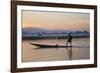 Fisherman on Inle Lake, Shan State, Myanmar (Burma), Asia-Tuul-Framed Photographic Print