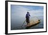 Fisherman on Inle Lake, Shan State, Myanmar (Burma), Asia-Tuul-Framed Photographic Print