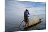 Fisherman on Inle Lake, Shan State, Myanmar (Burma), Asia-Tuul-Mounted Photographic Print